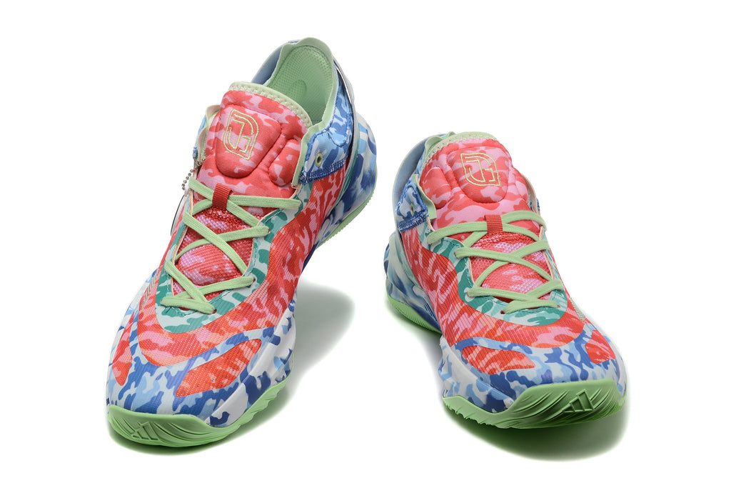 Adidas Basketball Sneakers in Multicolor Camouflage