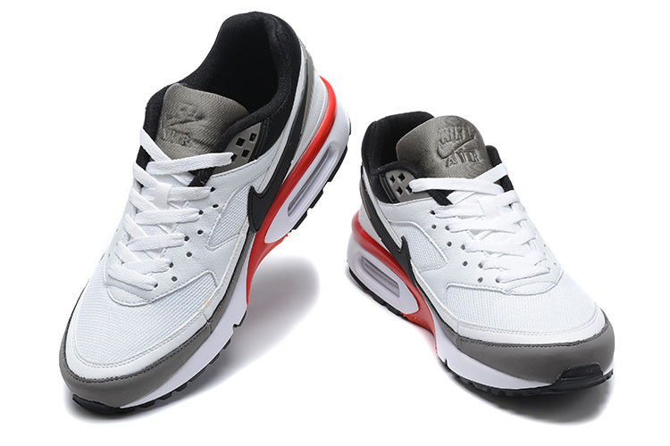Nike Air Max Sneakers in White, Black, Gray and Red