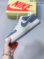 Nike Air Force 1 '07 Low Sneakers White and Gray