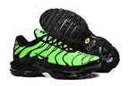 Nike Air Max Plus Black and Volt Green Sneakers