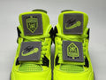 Air Jordan 4 Fluorescent Green Sneakers