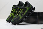 Nike Air Liquid Max Sneakers Black and Volt Green