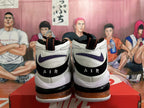 Nike Air More Uptempo White Black Basketball Sneakers