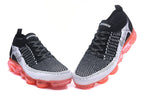 Nike Air VaporMax Flyknit 2 Black White Orange Sneakers