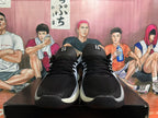 Nike Black and Silver Basketball Sneakers