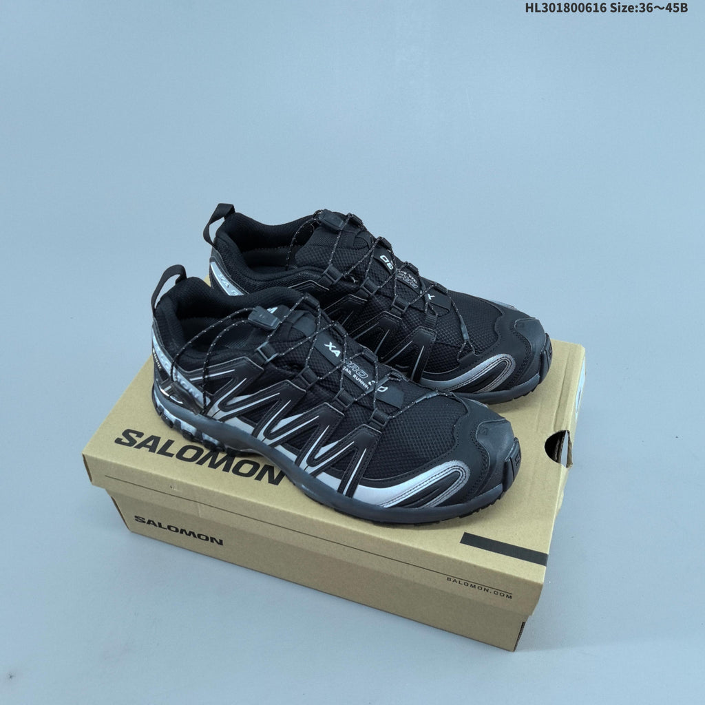 Salomon XA Pro 3D GTX Trail Running Shoes, Black/Silver