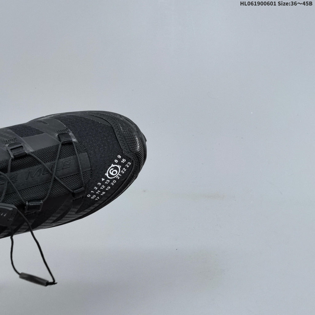 Salomon XT-4 Mule Sneakers in Black and Silver