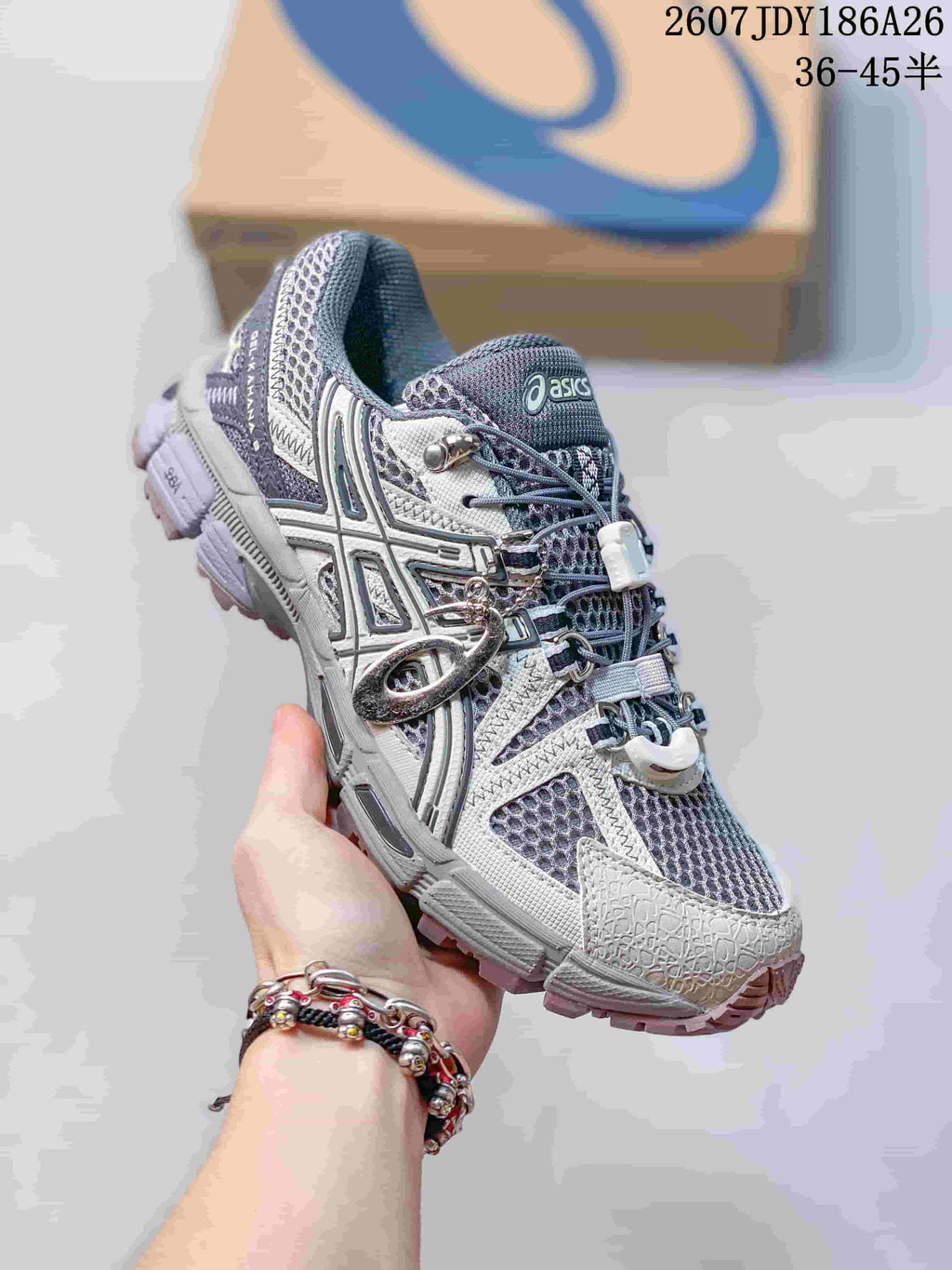 ASICS Gel-Kahana 8 FL Urban Outdoor Sneakers Gray White