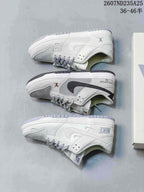 Nike SB Dunk Low Pro White Grey Sneakers 2607ND235A25