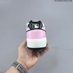 MLB Chunky Graffiti Sneakers in Pink and White