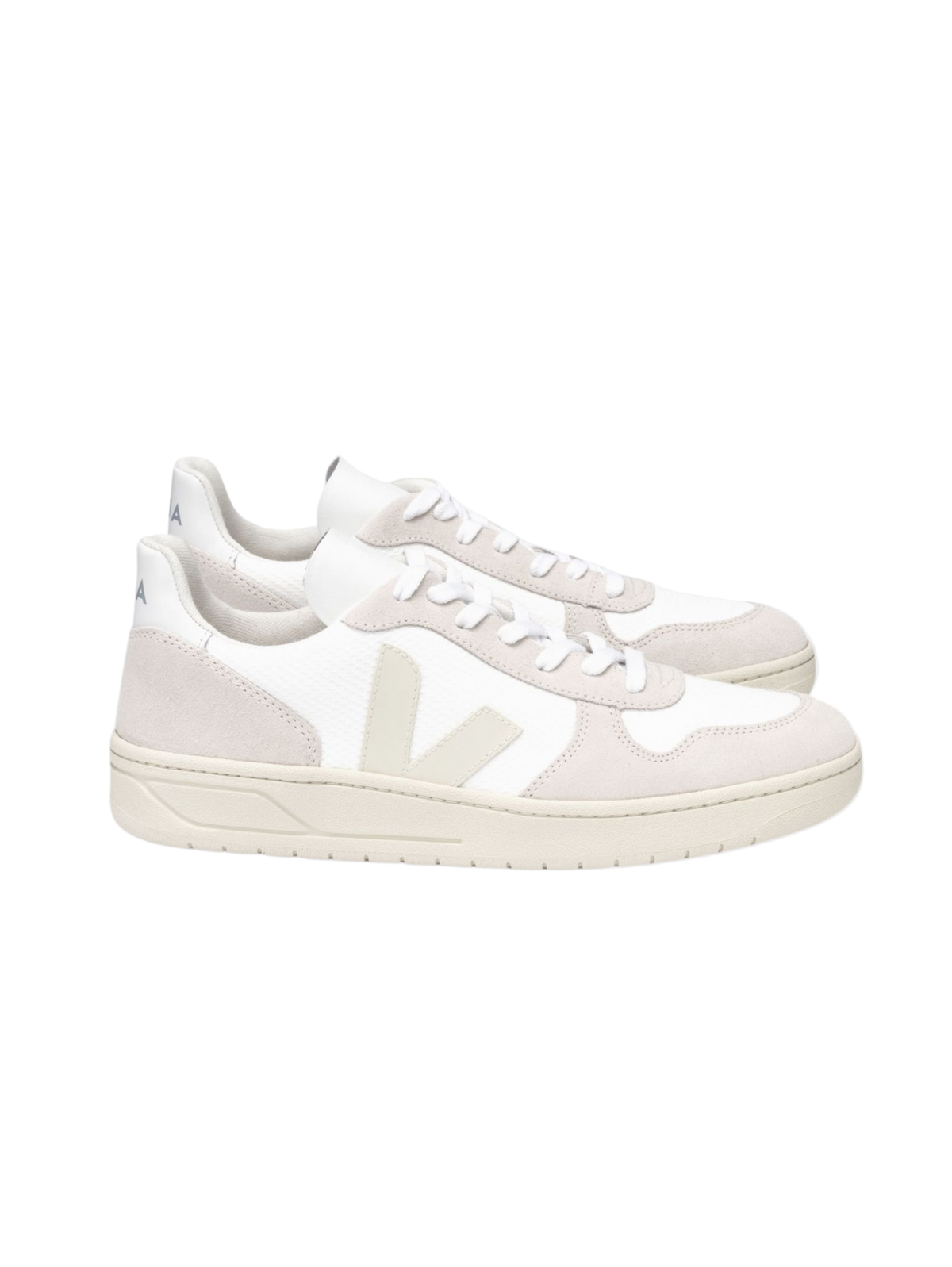 V-10 B-MESH WHITE NATURAL PIERRE