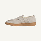 Adidas Originals Women's Wonder White/Gum Handball Spezial Loafer Shoes, KJ0640