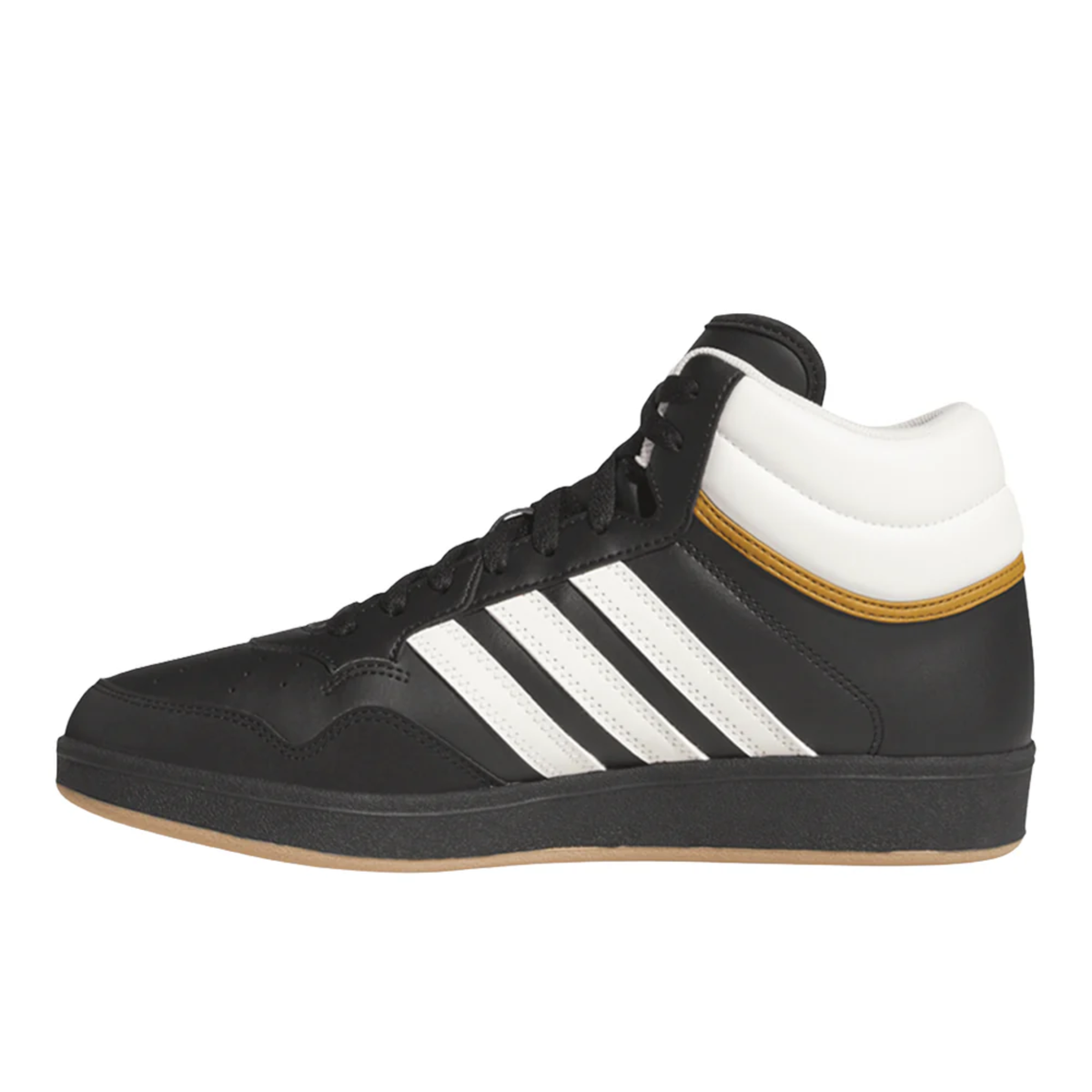 Adidas Men's Black Hoops 4.0 High Top Sneakers, JQ5357 (No Box)