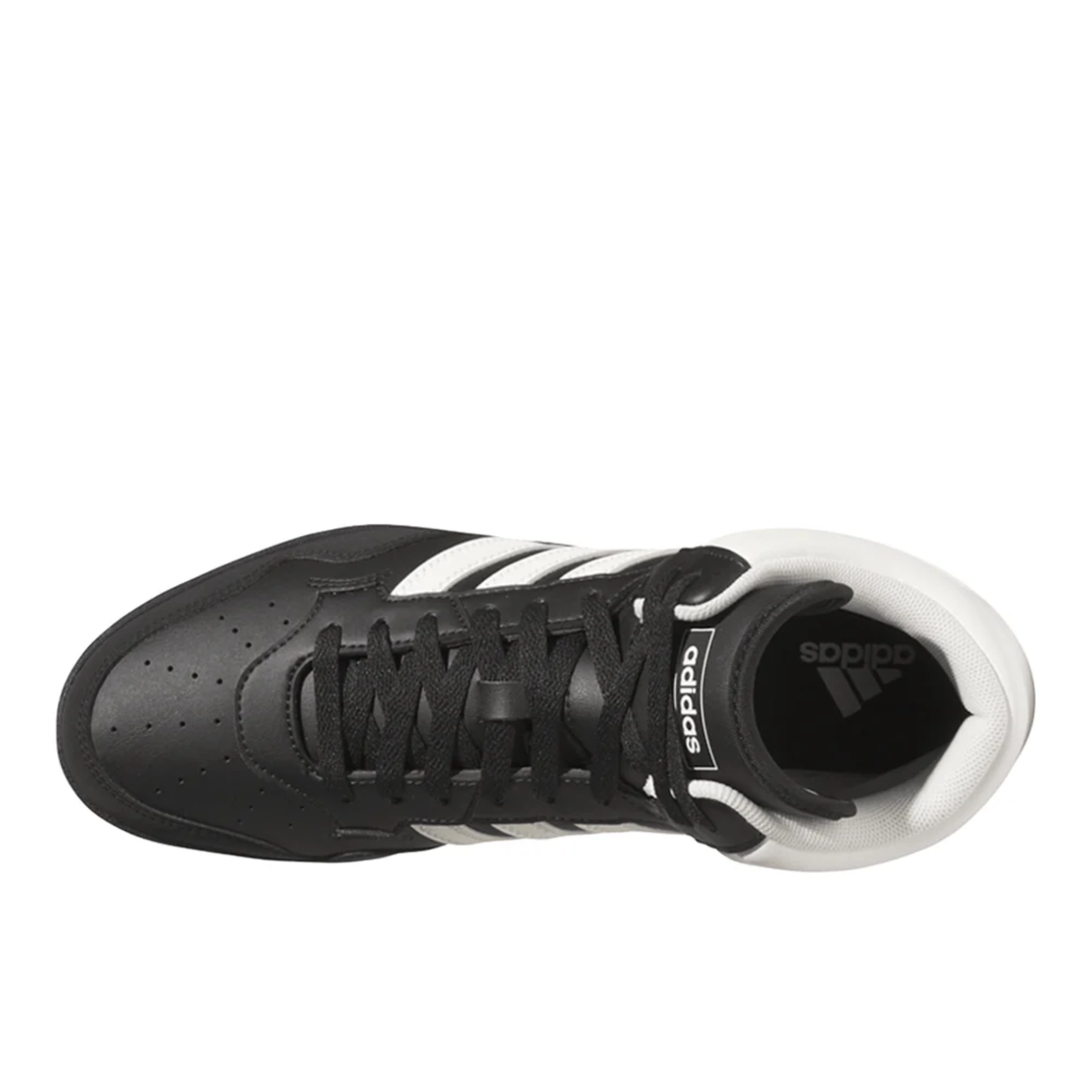 Adidas Men's Black Hoops 4.0 High Top Sneakers, JQ5357 (No Box)