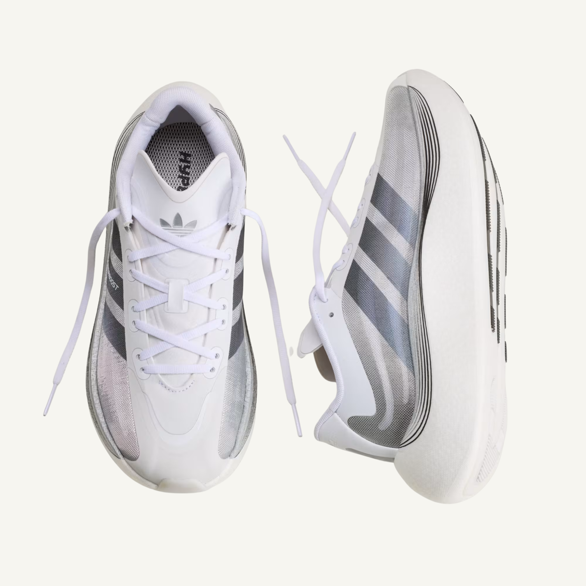 Adidas Black/White/Silver Hyper Boost Euphoria LT Sneakers, Men's LA5997