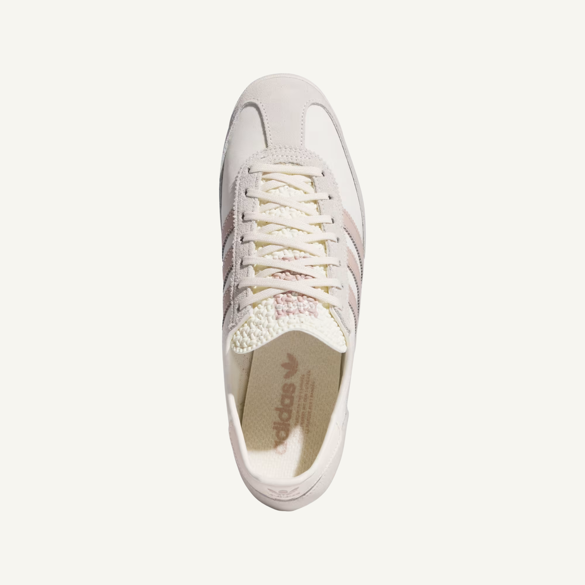 Adidas Originals Women's Beige/Pink SL 72 OG Sneakers, JH7394 (No Box)