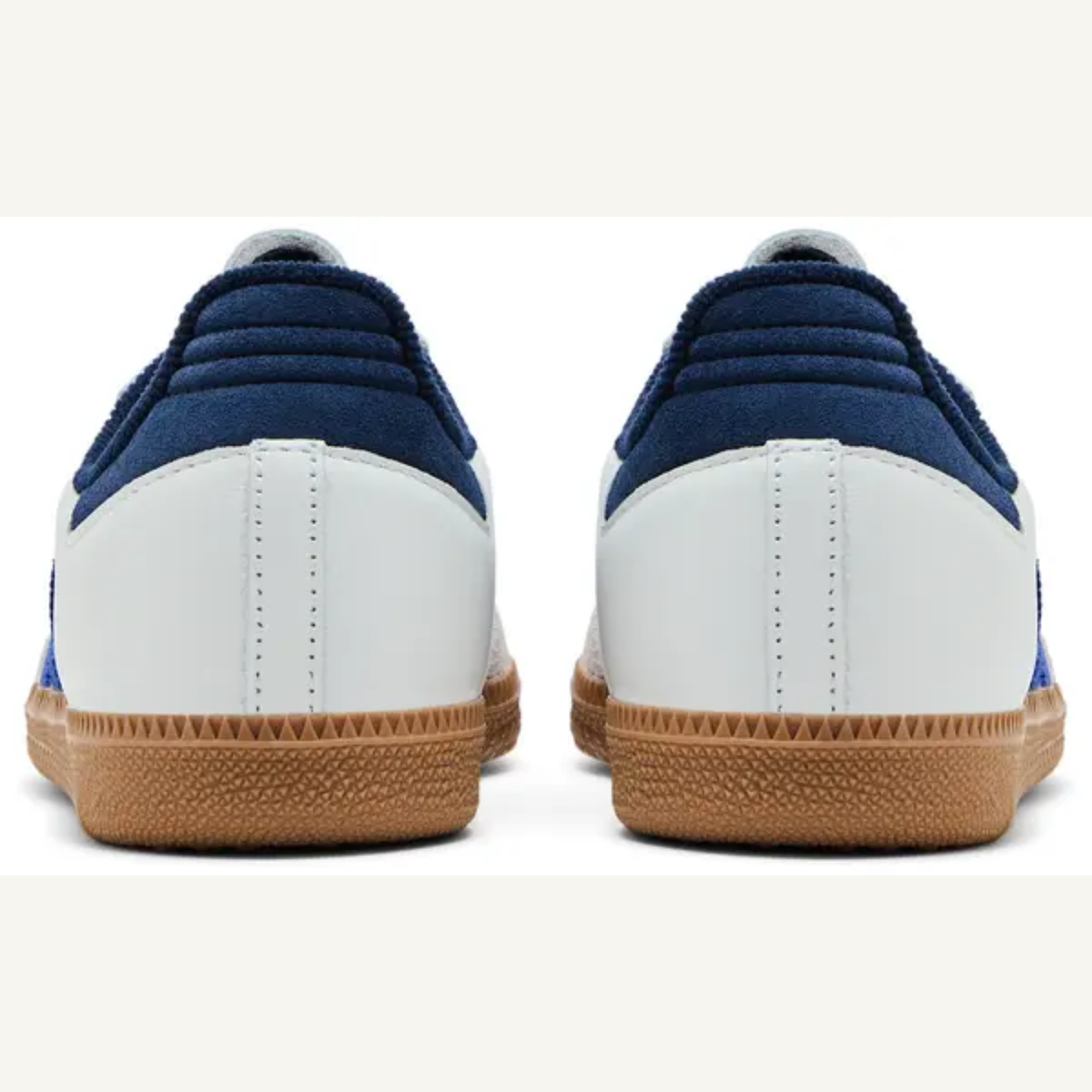 Adidas Originals Men's White/Blue/Navy Samba OG Snekaers, JH5632 (No Box)