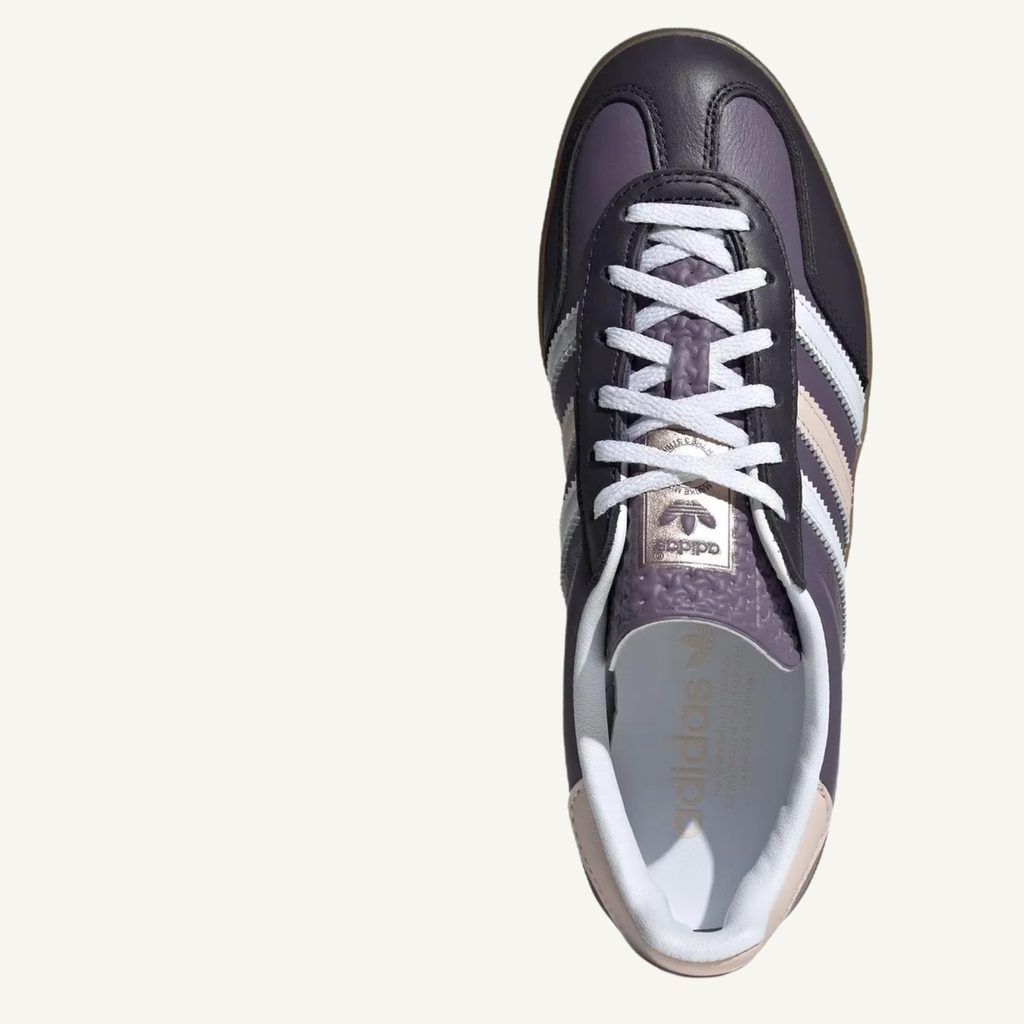 Adidas Originals Women's Purple Gazelle Indoor Sneakers, IE2956 (No Box)