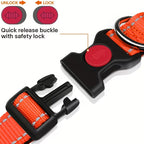 Adjustable Reflective Padded Nylon Safety Pet Collar