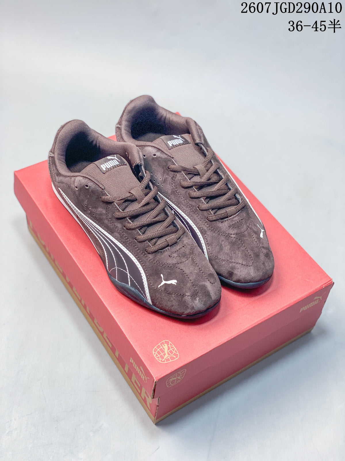 Puma Catch Soleil SD Brown Low-Top Sneakers 402681-11