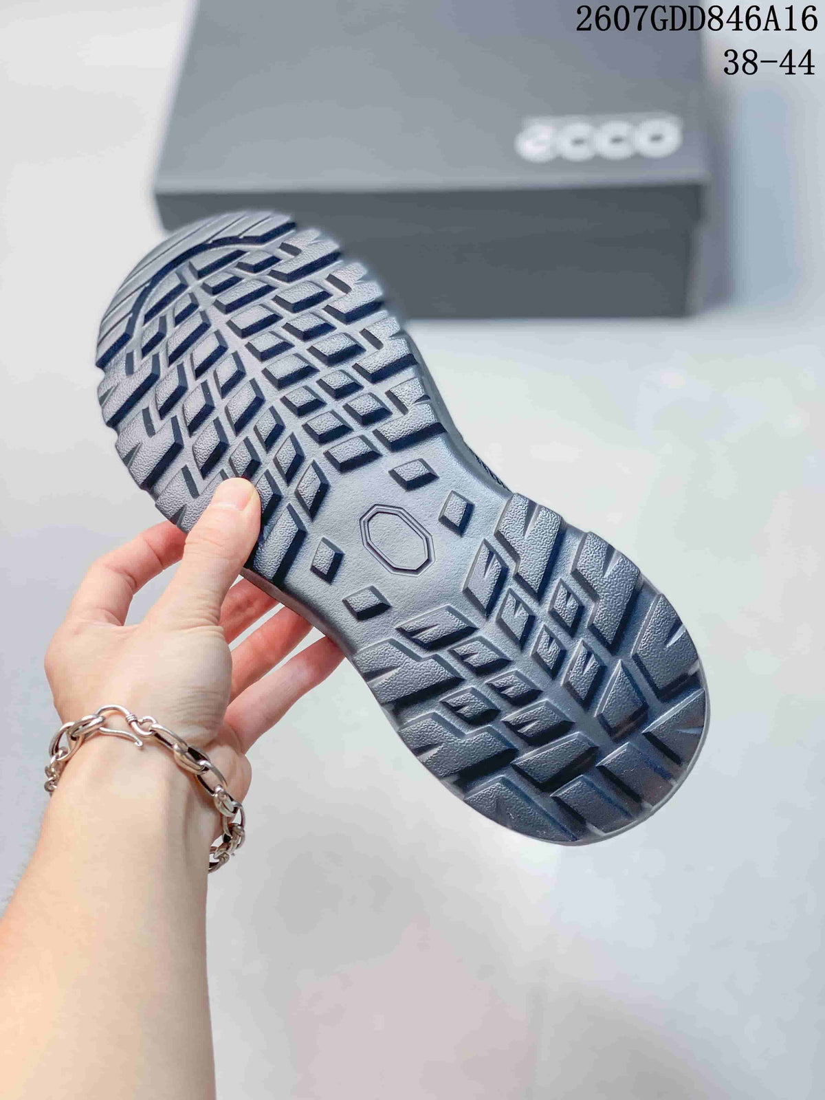 ECCO 2607GDD846A16 Black Mesh Casual Sneakers