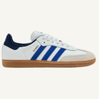 Adidas Originals Men's White/Blue/Navy Samba OG Snekaers, JH5632 (No Box)