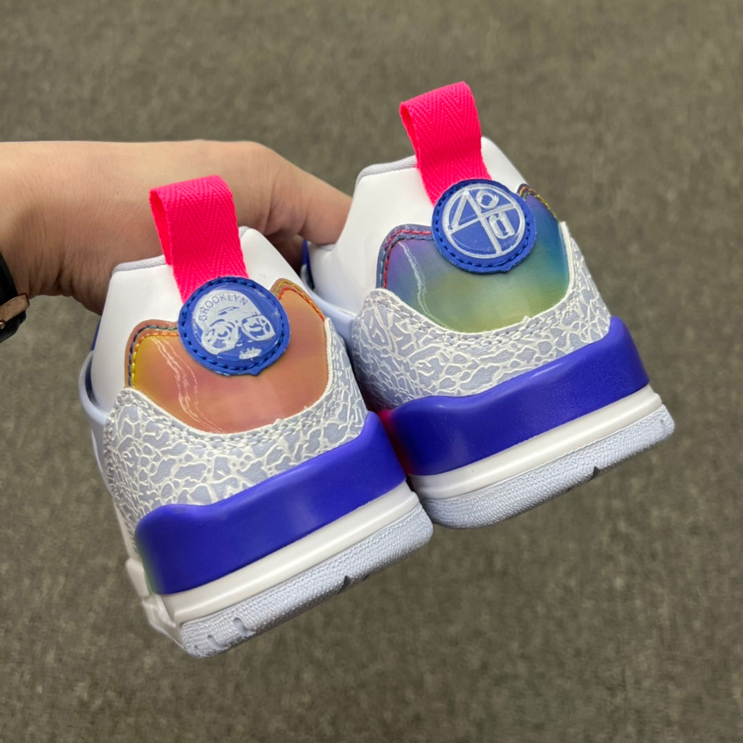 Air Jordan Spizike Low “Dong Dan” White Sneakers HF5758-151