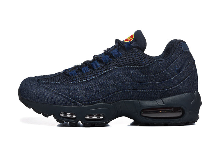 Nike Air Max 95 Denim Sneakers in Navy