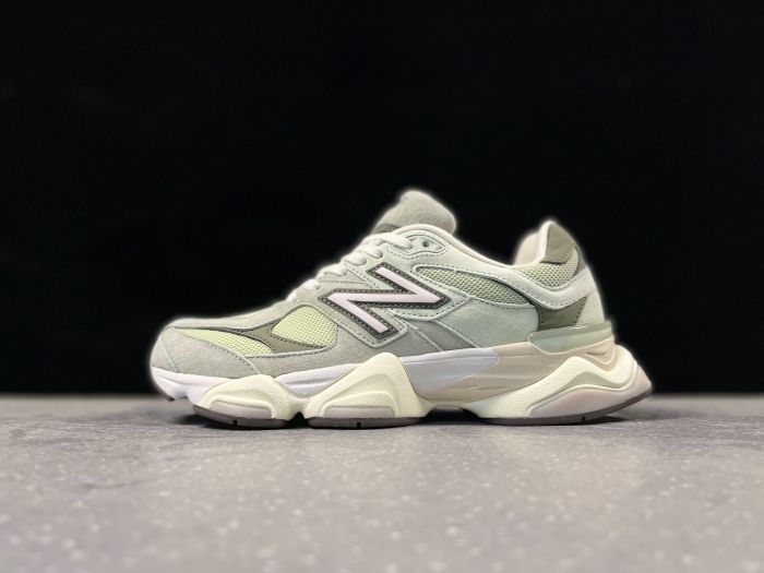 New Balance 9060 EEC Sneakers in Sage and Cream
