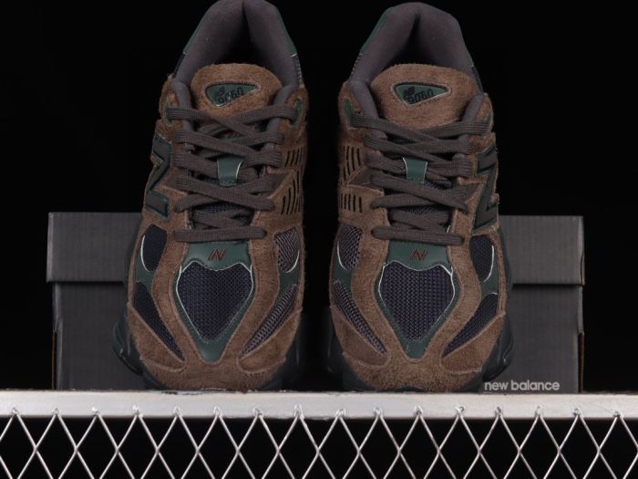 New Balance 9060 Brown Green Lifestyle Sneakers U9060OUT