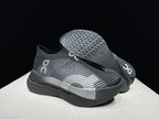 On Cloudboom Strike LS Black Silver Running Shoes