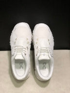 On Cloud 6 White Running Sneakers
