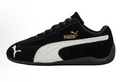 PUMA Black and White Low-Top Sneakers