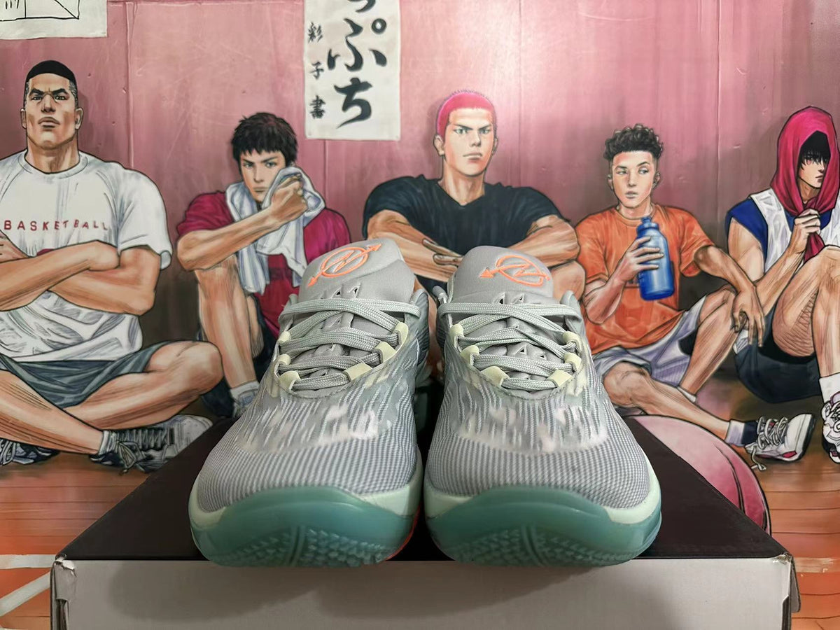 Nike Basketball Sneakers in Gray and Blue