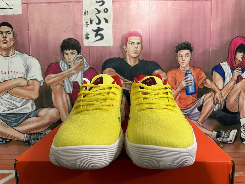 Nike SpongeBob Yellow Orange Sneakers