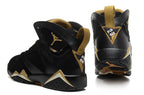 Jordan Air Jordan 7 Retro GS Sneakers, Black and Gold