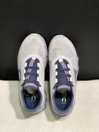 On Cloudmonster Sneakers in Gray and Purple