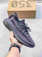 Adidas Yeezy Knit Sneakers with Ribbed Sole