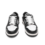 Black and White Low-Top Sneakers MFS003-004