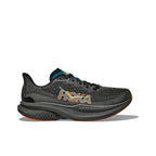 HOKA Mach 6 Running Shoes, Black with Teal and Orange