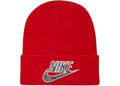 Supreme Nike Snakeskin Beanie Red