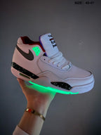 Nike Air Flight 89 White Glow Basketball Sneakers