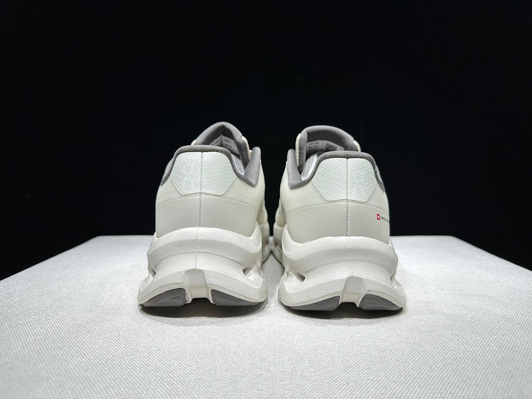 On Cloudtilt Remix Sneakers in Ivory and Gray