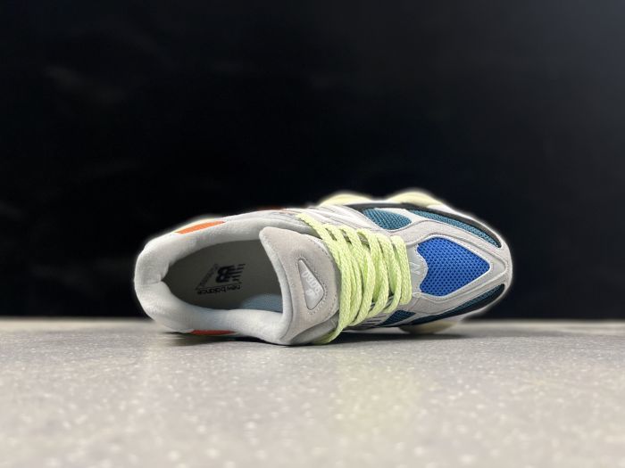 New Balance 9060 U9060GGB Sneakers, Grey and Orange