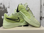 Nike Zoom Basketball Shoes in Pale Yellow and Black