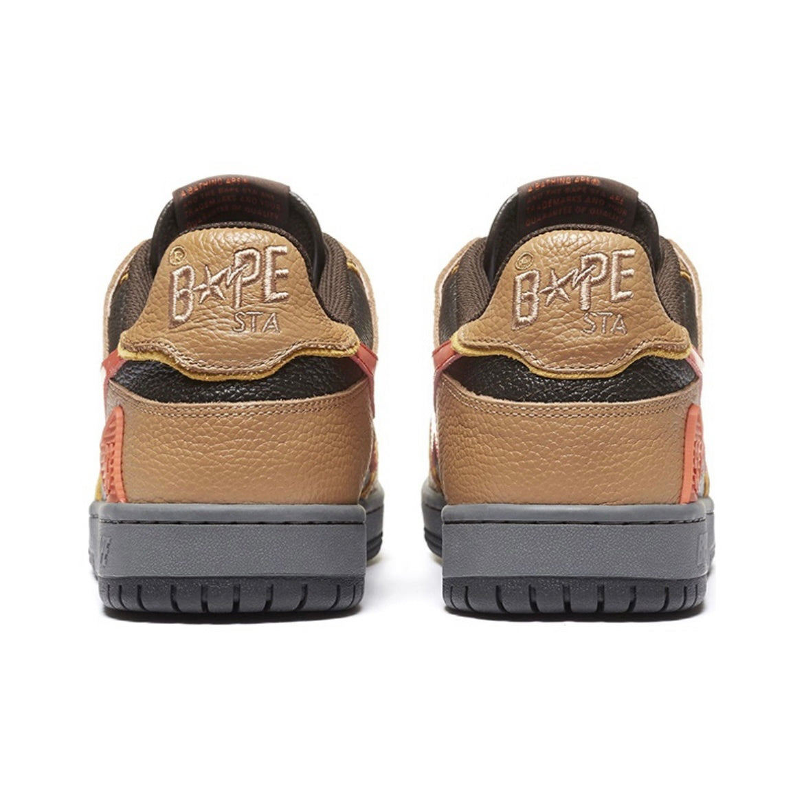 BAPE SK8 STA Sneakers Brown and Black 1H80-191-021