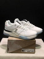 On The Roger Clubhouse Pro White Light Blue Sneakers