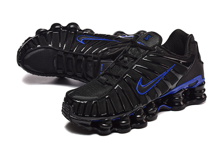 Nike Shox TL Black and Blue Sneakers