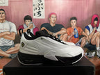 Jordan White Black Basketball Sneakers