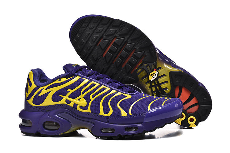 Nike Air Max Plus Sneakers Purple and Yellow